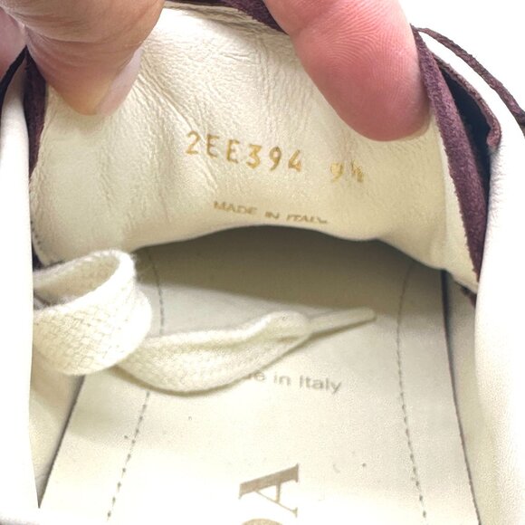 PRADA Mens Lane Triangle Logo T Toe Suede Lace Up Low Top Sneakers Shoes main image 4